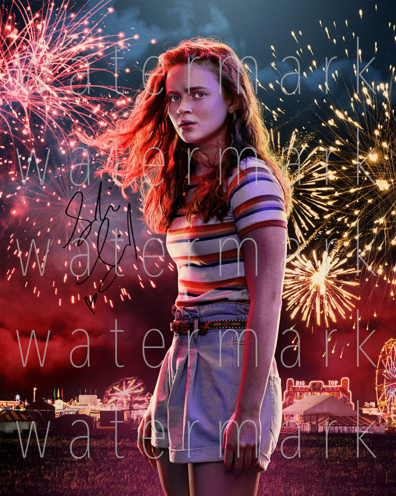 Sadie Sink signed sexy hot beautiful 8X10 Photo Poster painting picture poster autograph RP