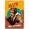 Man Who Likes Beer - Vintage Metal Signs - 20*30cm/30*40cm