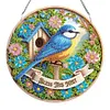 Diamond Painting Single Sided Bluebird Hanging Pendant Home Decor Art Kits