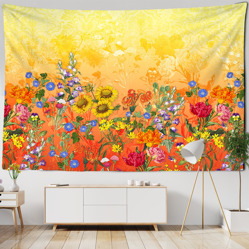

Wall Tapestry - Botanical Wildflower-150*130cm, 501 Original