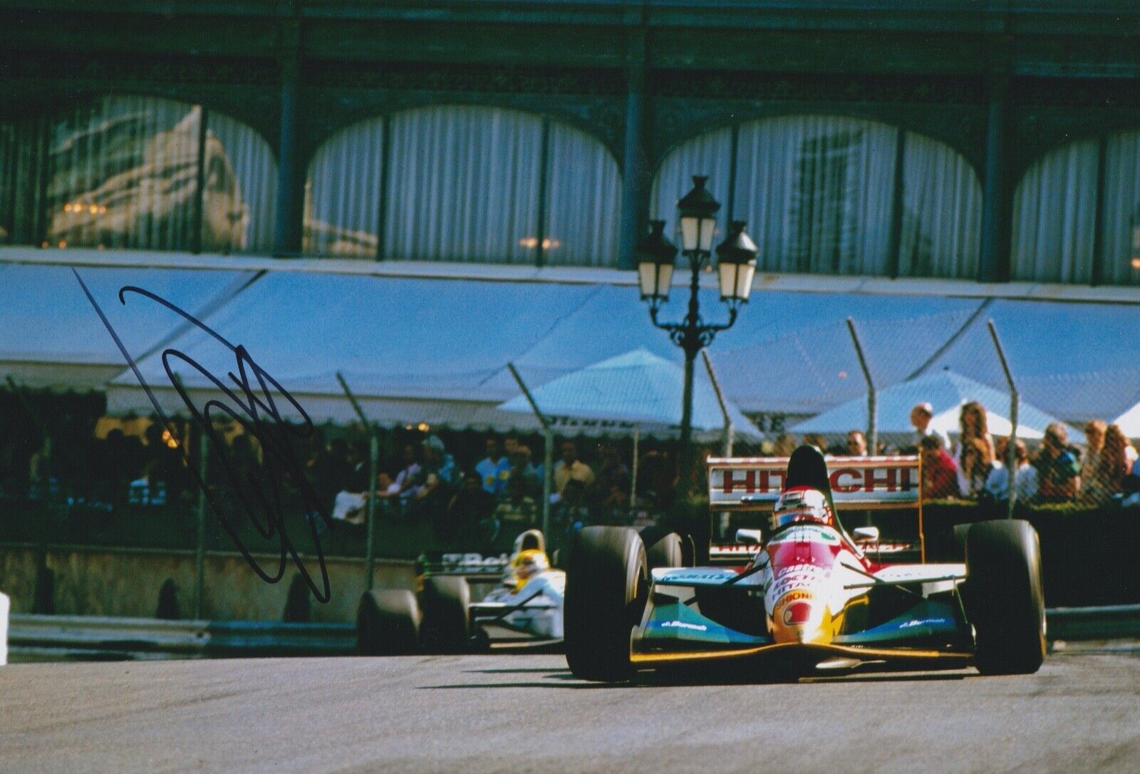 Johnny Herbert Hand Signed 12x8 Photo Poster painting - Lotus F1 Autograph Formula 1 2