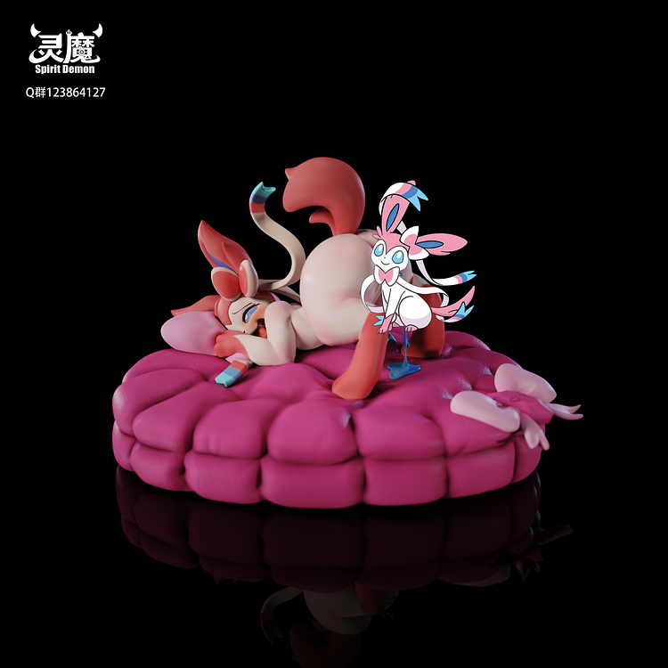 Spirit Demon Studio - Pokémon Furry Series Sylveon Statue(GK) (Adult 18+)-