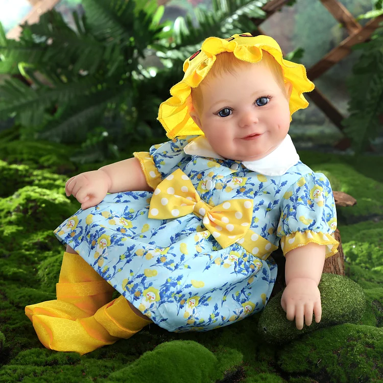 Babeside Smiling Reborn Baby Maddy 20'' Older Girl Best Gift for Kids