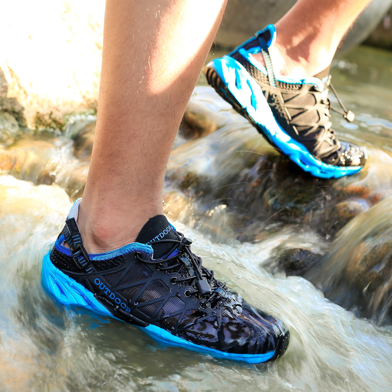 MEN Women Water Shoes Unisex Fishing Shoes Swimming Outdoor Hiking Beach  Upstream