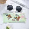 Diamond Painting-DIY Butterfly Glasses Storage Bags Pouches Waterproof
