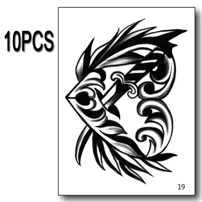 Sdrawing Waterproof Temporary Tattoo Sticker Hand flower tattoo Rose Fake flash Tattoo Arm Foot Back body art Girl Women Men