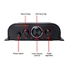 AK170 Mini Audio Amplifier Dual Channel HIFI Stereo Audio Amplifier Car Home Use