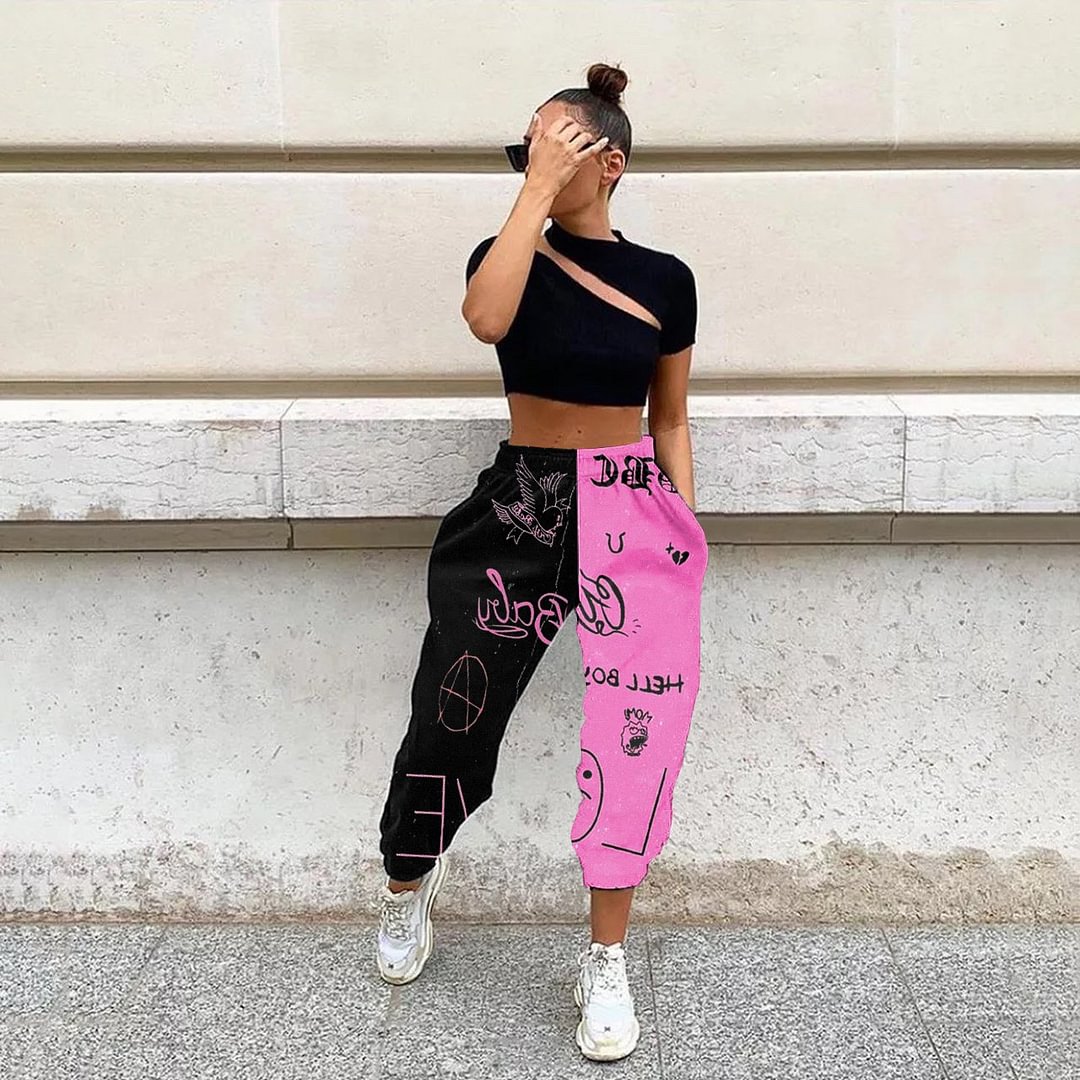 loose track pants women's