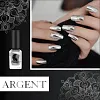 Vernis &agrave; ongles miroir, M&eacute;tal Chrome Effet Miroir Effet Manucure Poli