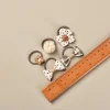 10PCS Colorful Flower Bowknot Elastic Hair Bands for Babies