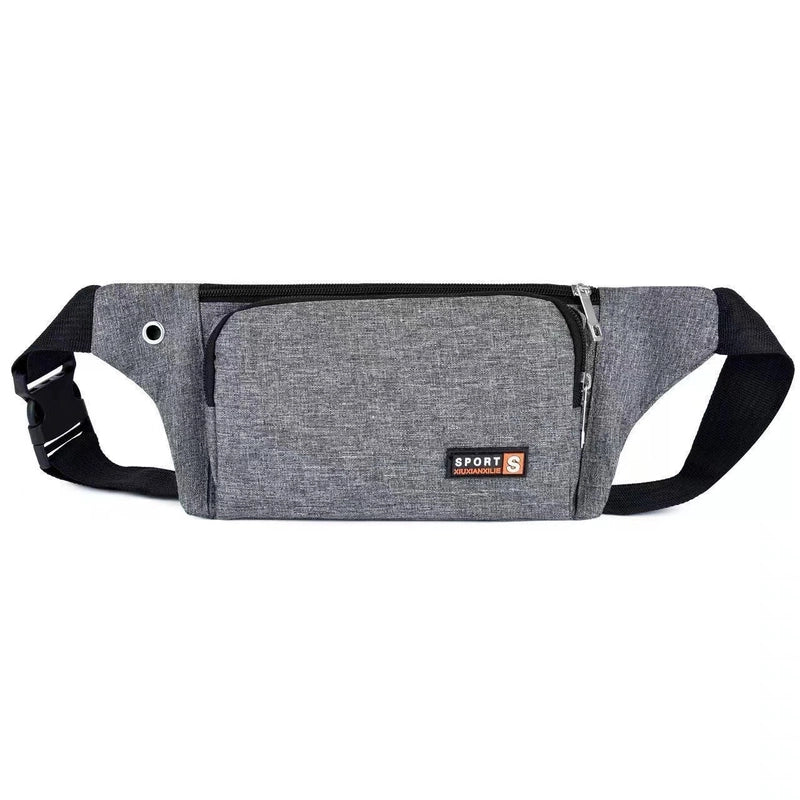 Sports Waist Bag Women’s Mobile Phone Bag Men’s Multifunctional Running Fitness Outdoor Leisure Waist Bag Cash Collection Fashion Waist Bag