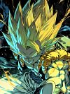 Super Saiyan Gotenks Decorative Painting - Dragon Ball - Xingkong Studio