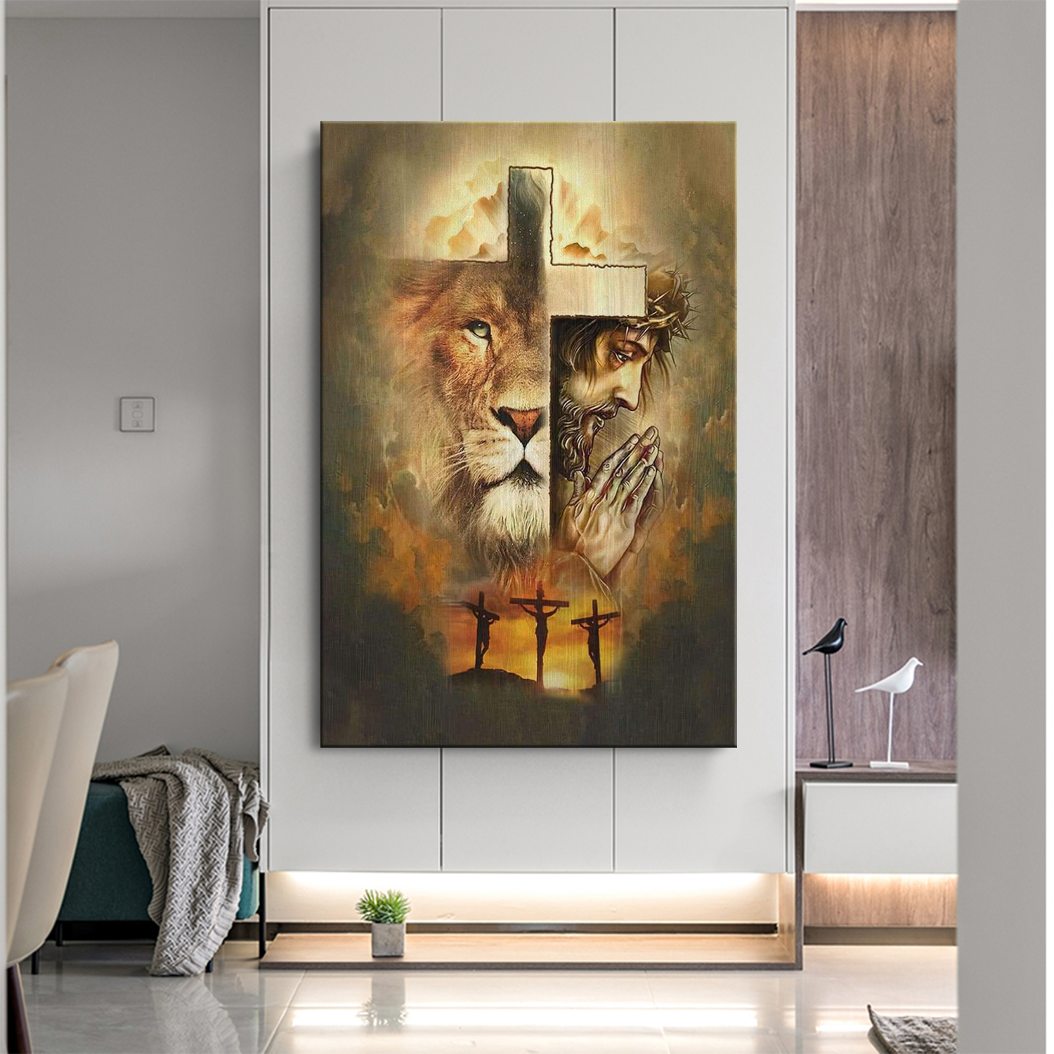 Lion Canvas Wall Art