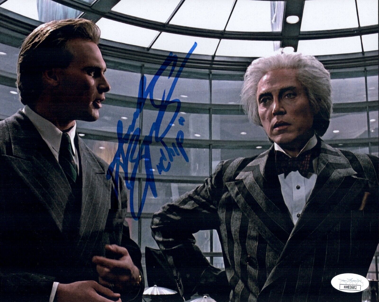 ANDREW BRYNIARSKI Signed Chip 8x10 BATMAN RETURNS Photo Poster painting Autograph JSA COA Cert