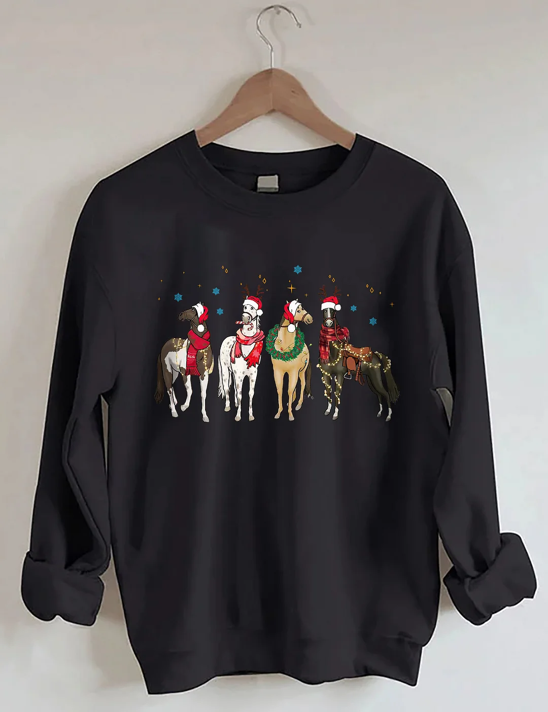 Christmas Horse Sweatshirt