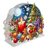 Acrylic Double Sided Christmas 5D DIY Diamond Art Paper Towel Storage Rack Napkin Holder Kit