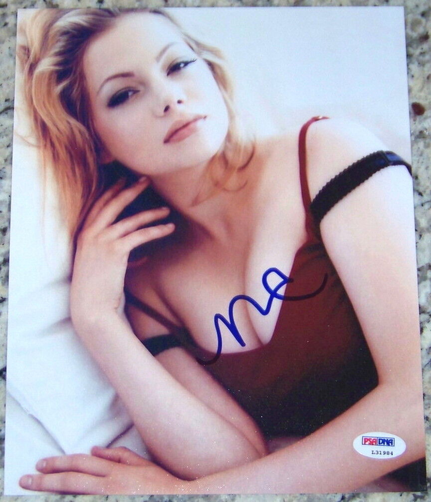 HOT NEW ITEM! Michelle Williams Signed Autographed 8x10 Photo Poster painting PSA COA!