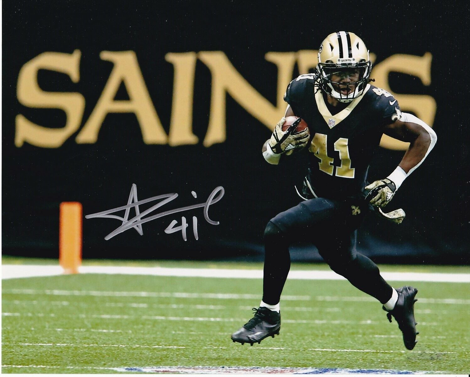 ALVIN KAMARA SIGNED AUTOGRAPH 8X10 Photo Poster painting NEW ORLEANS SAINTS