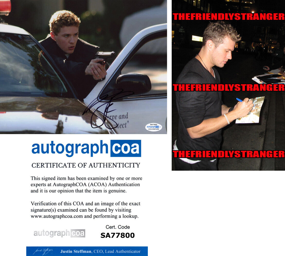 RYAN PHILLIPPE signed Autographed CRASH