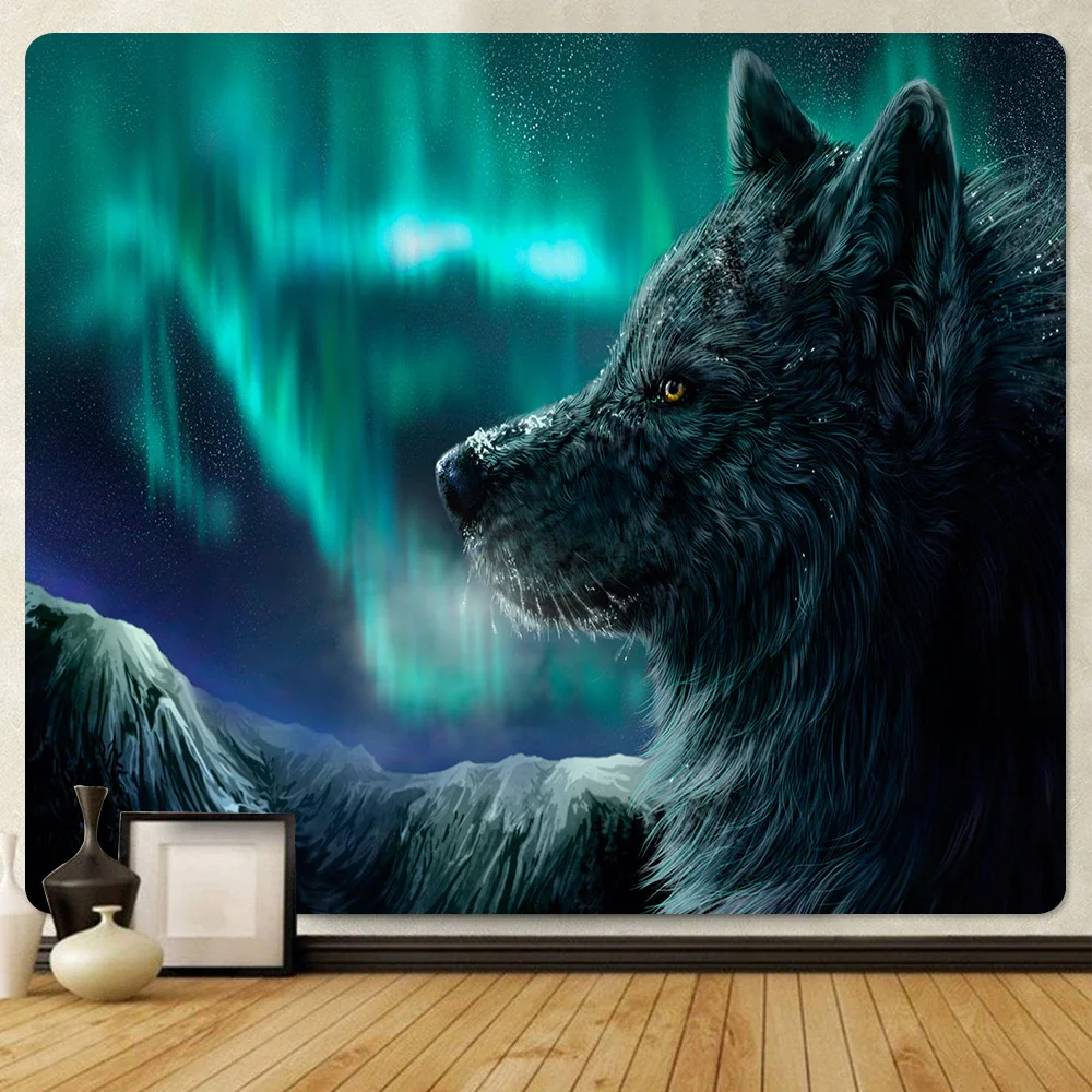 Nigikala scene home decoration printing large size tapestry hippie bohemian decoration background wall sofa blanket