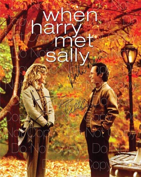 When Harry Met Sally signed Photo Poster painting Crystal Ryan 8X10 poster picture autograph RP