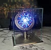 Iron Man Core Ark Reactor Alloy Model Metal Chest Light MK Alloy Reactor Hand-made Ornaments
