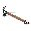 Camping Tent Staple Hammer Aluminum Alloy Hammer for Hiking Gardening (Black)