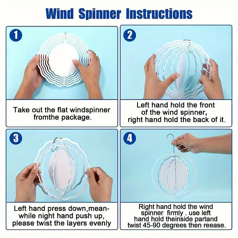 Tegooe Tegooe Highland Cow Sunflower Metal Wind Spinner 2D Laser-Cut Hanging Outdoor Garden Art Patio Decor