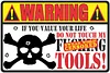 Warning - Vintage Metal Signs(12*16Inch) - Warning