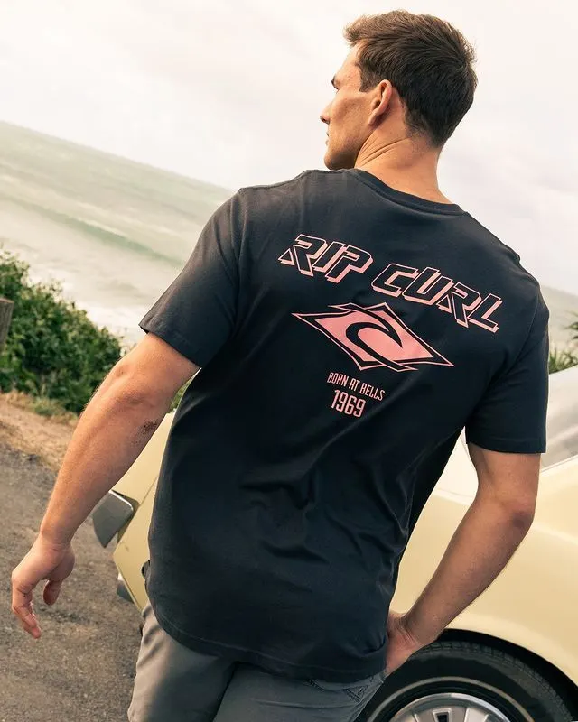 Rip Curl, Born At Bells 1969 Printed Men's T-shirt