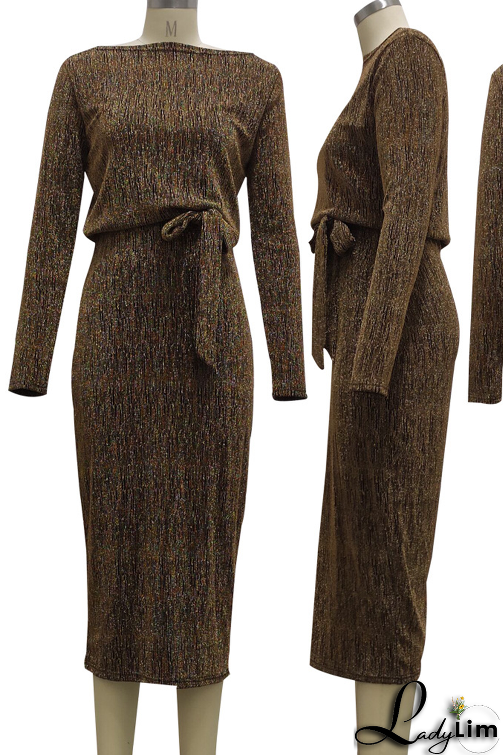 Burgundy Casual Solid Split Joint Off the Shoulder Waist Skirt Dresses