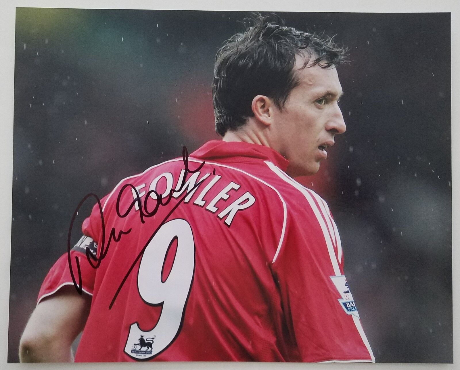 Robbie Fowler Signed 8x10 Photo Poster painting England Liverpool Soccer Football RAD