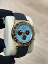 Rolex Daytona 126518LN New 2025 Yellow Gold Tiffany/Turquoise Blue