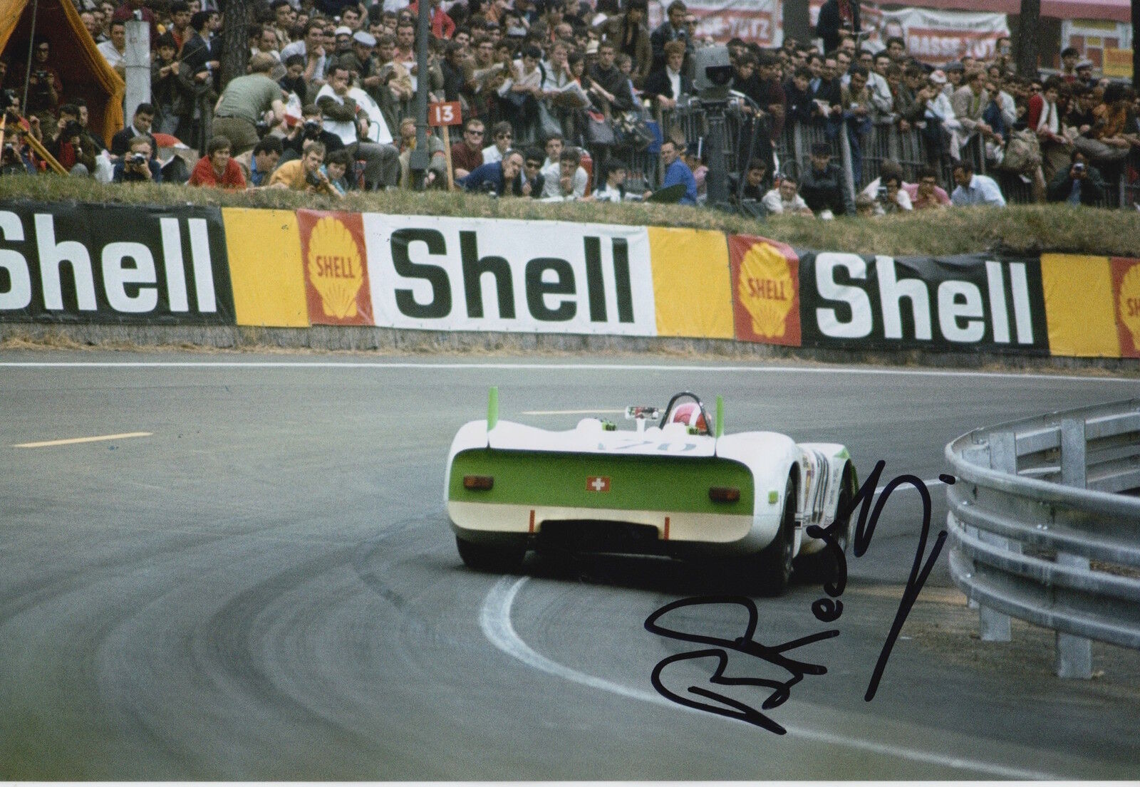 Brian Redman Hand Signed 12x8 Photo Poster painting Porsche Le Mans 4.