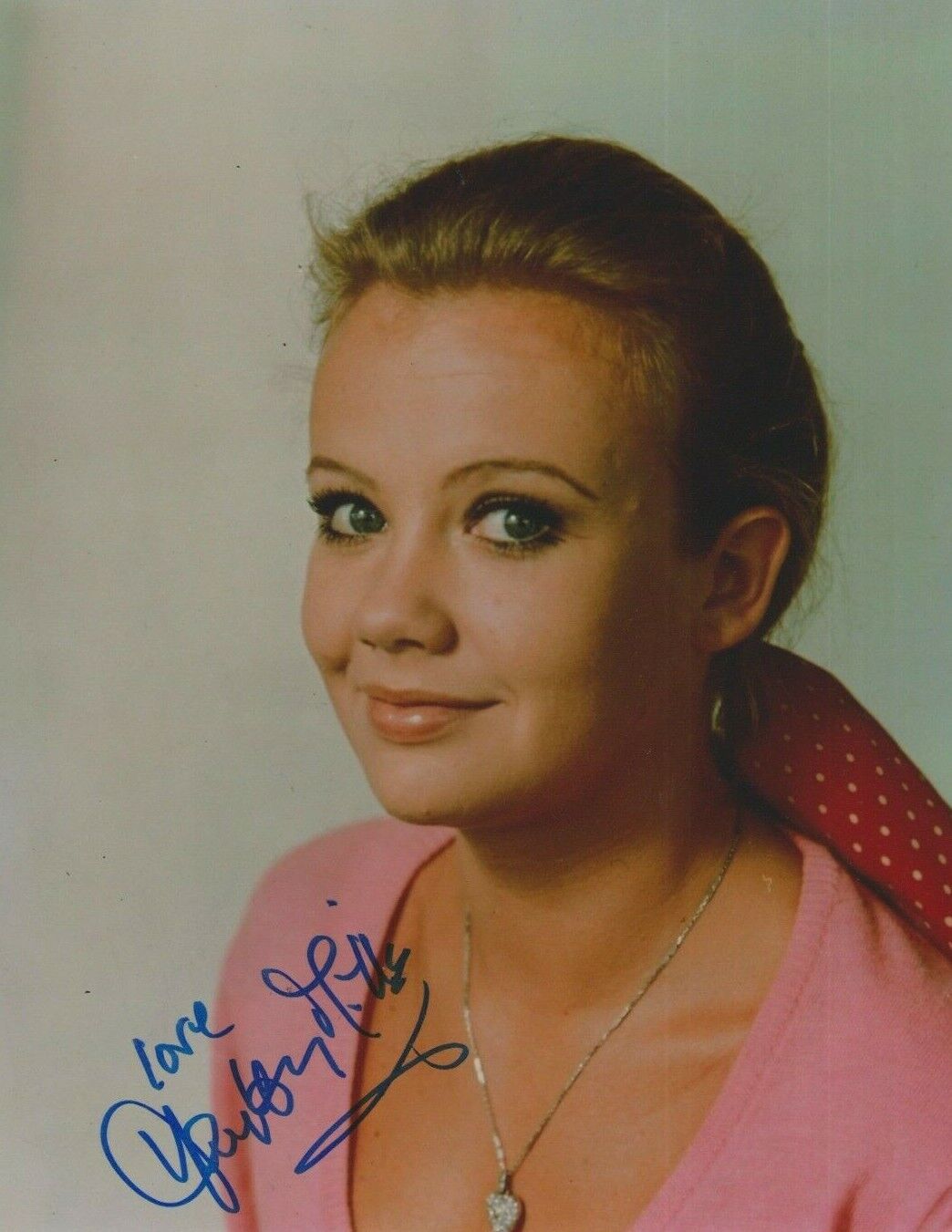 Hayley Mills **HAND SIGNED** 10x8 Photo Poster painting ~ AUTOGRAPHED