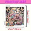 Flowers Butterfly - Crystal Rhinestone Diamond Painting
