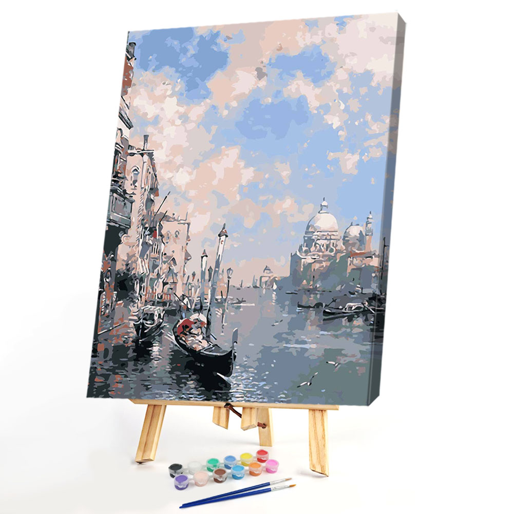 

40*50CM Paint By Numbers-Riverway, 501 Original