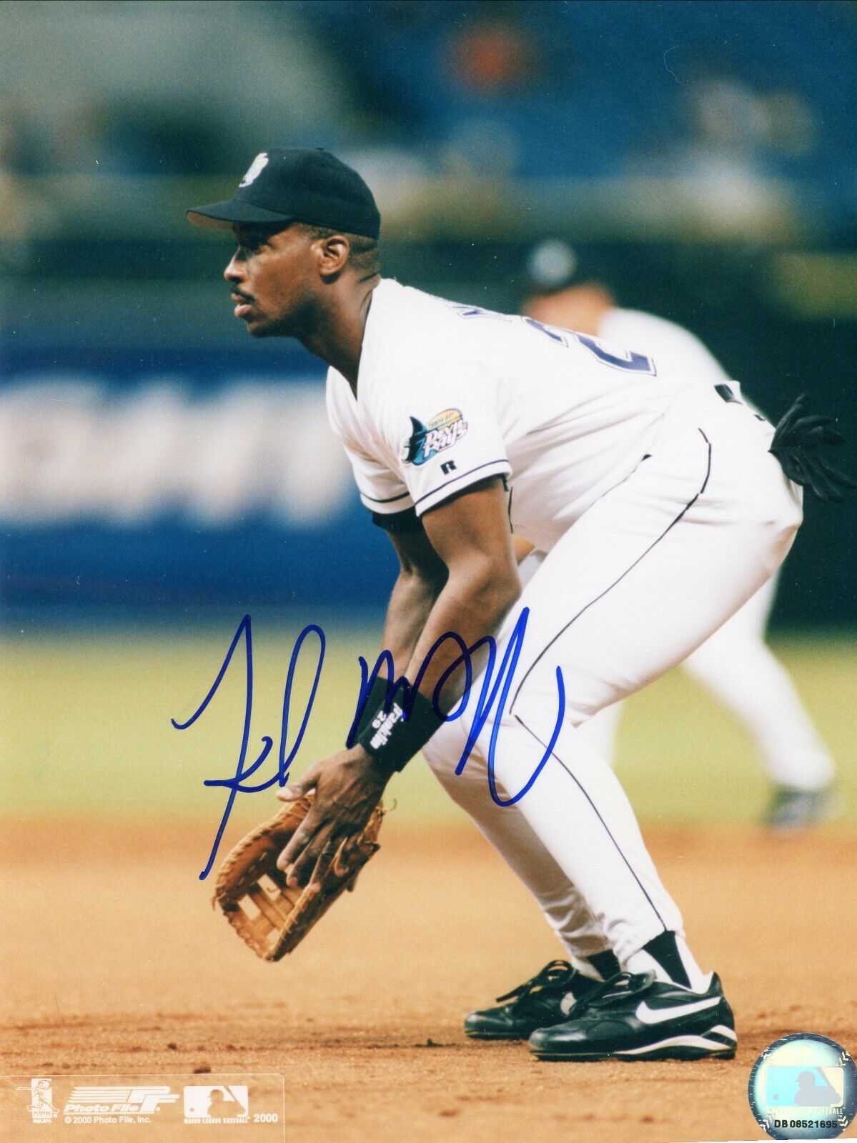 Fred McGriff Rays BlueJays Braves Signed Autographed 8x10 Glossy Photo Poster painting COA