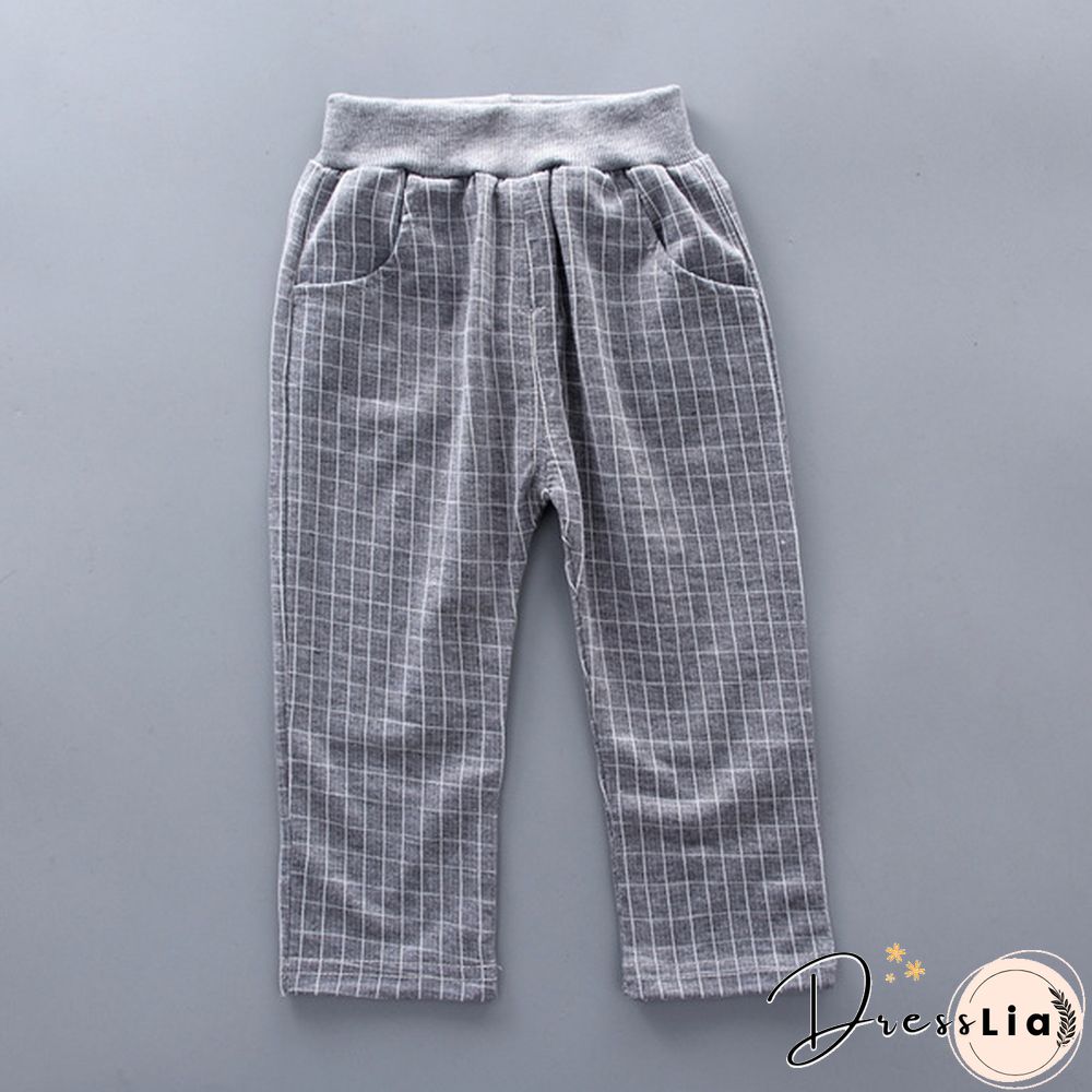 2Pcs Boys Autumn Clothing Suit Kids Gentleman Boy Tie Shirt + Pants Toddler Baby Boys Outfits Clothes Set Suitable for 0-4 Years