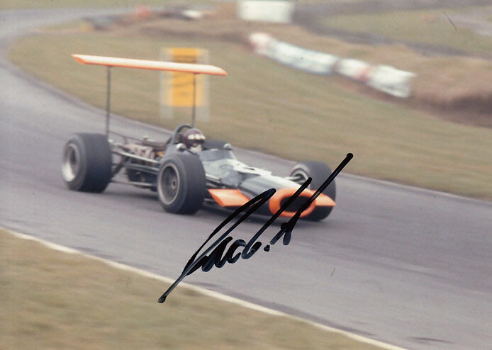 Jackie Oliver Hand Signed Formula 1 Photo Poster painting 7x5 2.