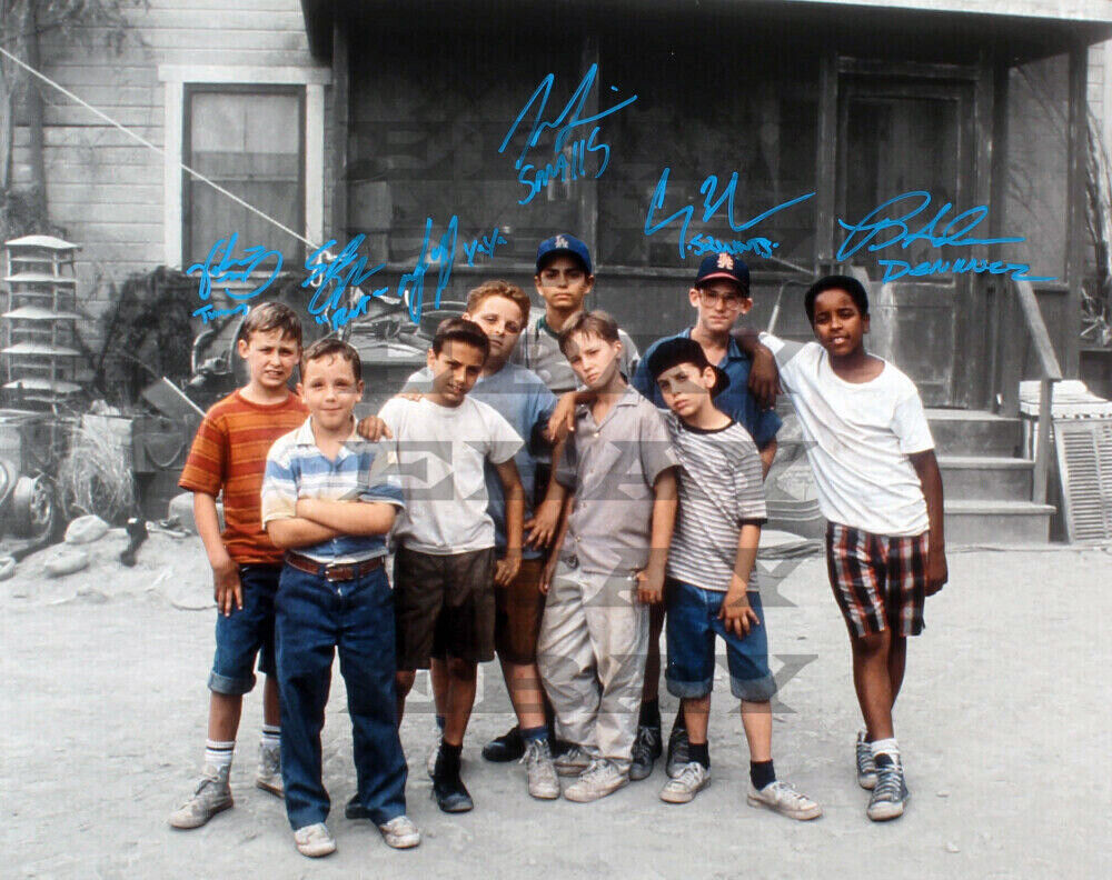 The Sandlot Autographed 8x10 Photo Poster painting Signed REPRINT