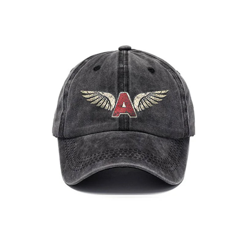 Letter A with Wings Fashion Cap