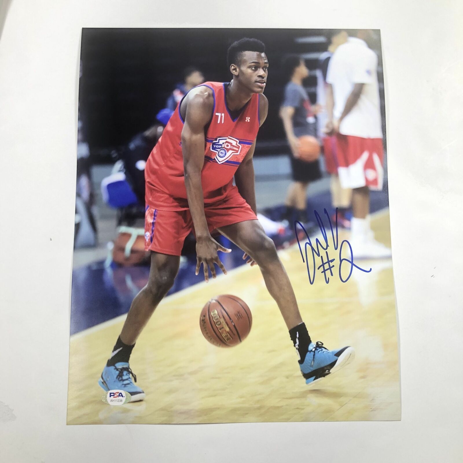 Jarred Vanderbilt Signed 11x14 Photo Poster painting PSA/DNA Denver Nuggets Autographed