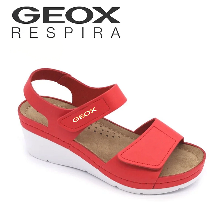 Nové sandále Geox® 2025 sú vybavené patentovanou technológiou GEOX Respira, ktorá zaisťuje priedušnosť a odpruženie.