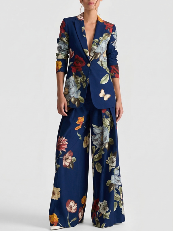 Pants Suits for Women Modern Tailored Two Piece Suits — free download