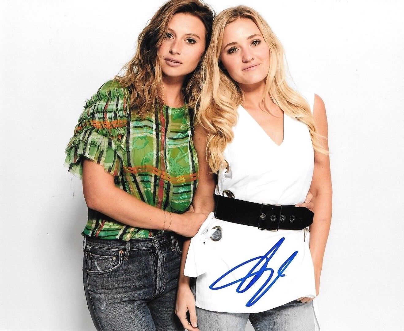 * AJ MICHALKA * signed autographed 8x10 Photo Poster painting * ALY & AJ * 6