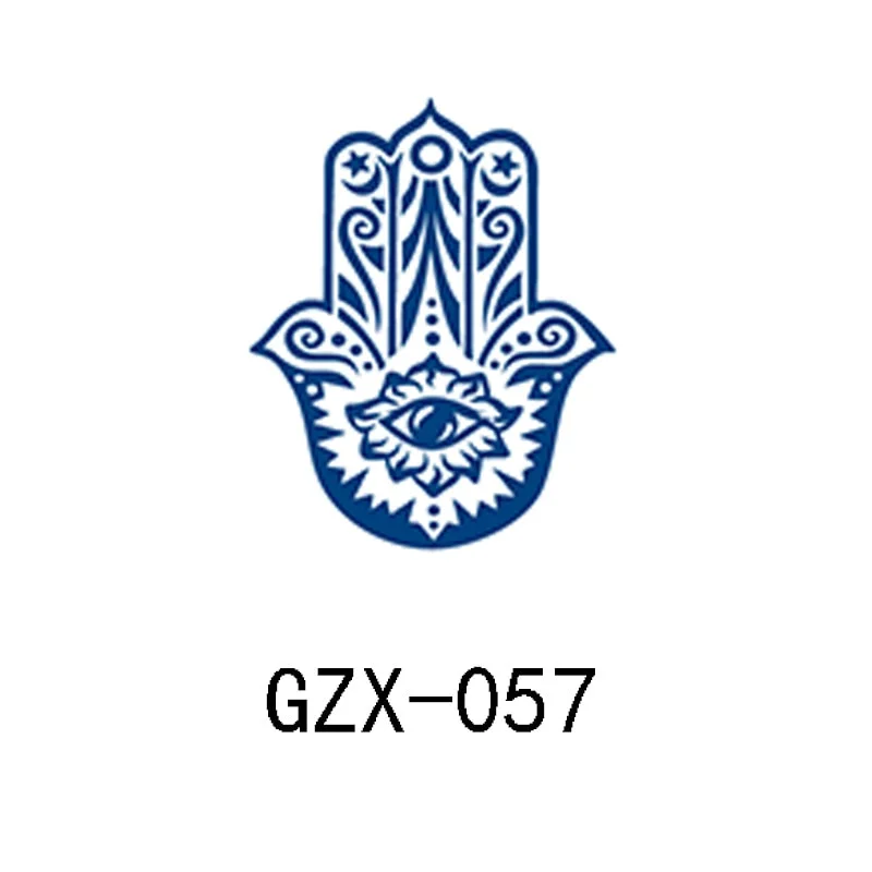 Herbal Semi-Permanent Tattoo Sticker Net Red Tattoo Sticker Waterproof Sweat Lasting Herbal Tattoo Sticker