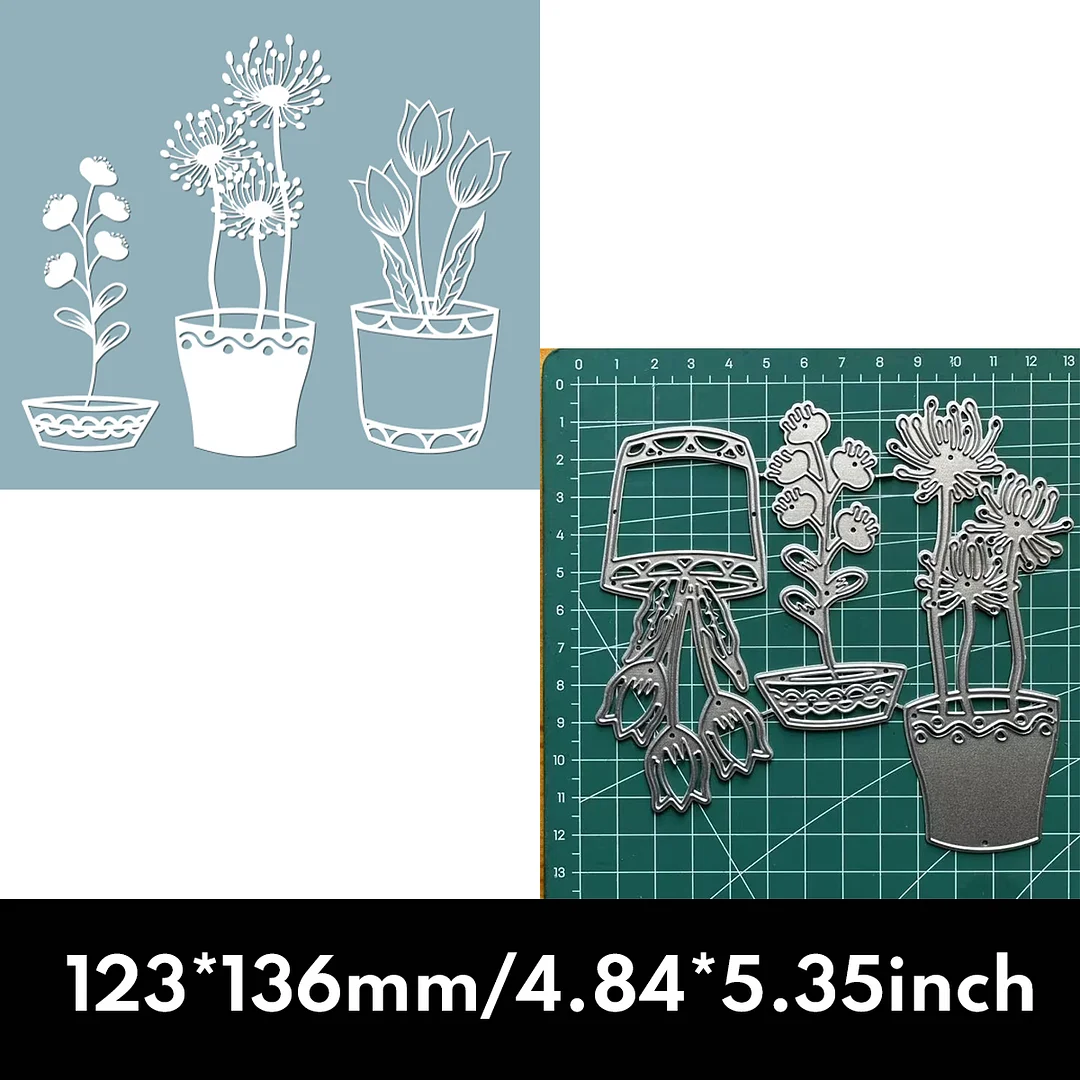 Athvotar Flowers Craft Paper Dies Cut Diy Handmade Mold Scrapbook For Card Making Stencils New Embossing Dies 2023