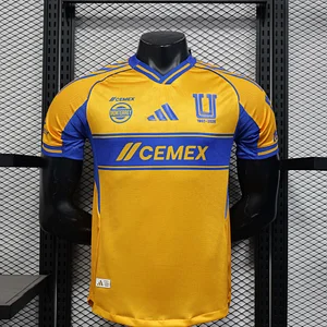 2025/2026 Player Version Tigres Home Football Shirt 1:1 Thai Quality