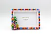 Flowerbed DIY Building Block Photo Frame Kit,Creative Handmade Assembled Photo Frame Handmade Craft Gift Home Tabletop Display Decor